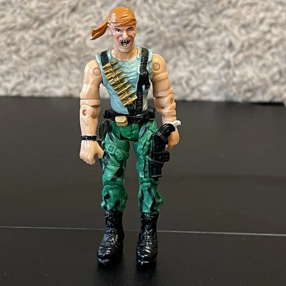 Lanard Toys Action Figure The Corps Special Forces ROOS Green Camo Pants 2005